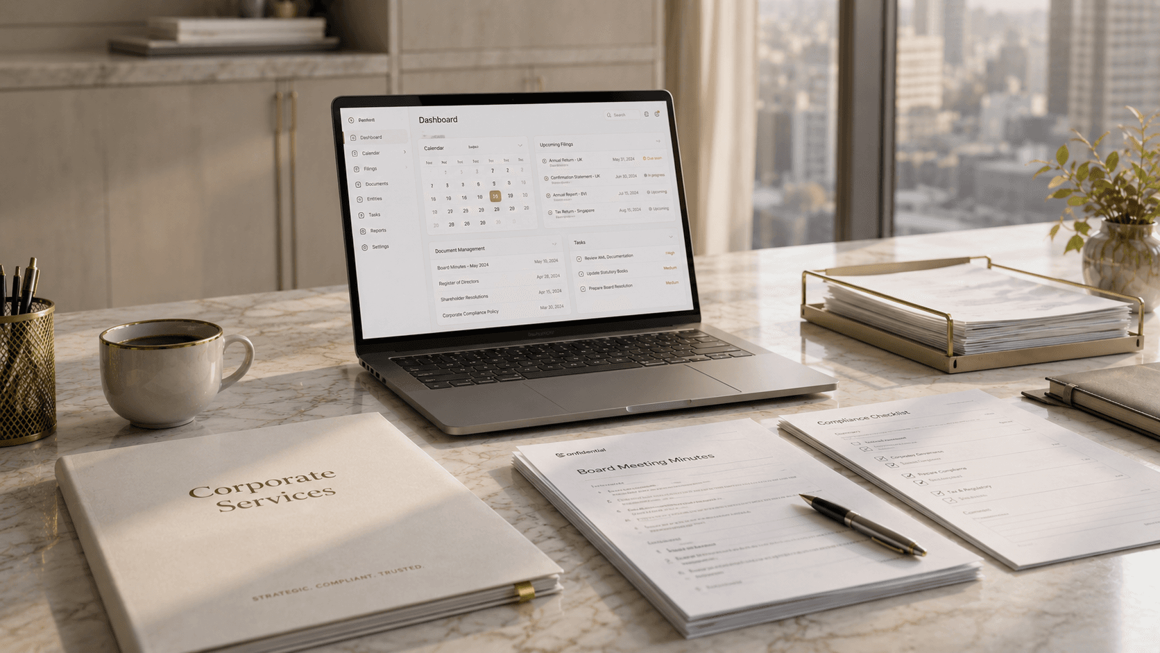 International corporate administration across jurisdictions